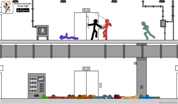 火柴人帮派战争城市之战