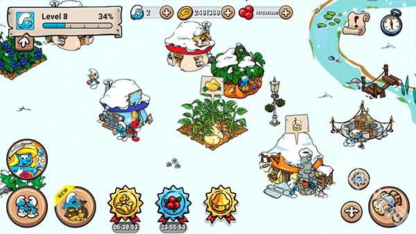 蓝精灵村庄下载